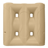 17570 - Tanks - Superslim Poly Rainwater Tank 2,000L - Smooth Cream - Austral Ag