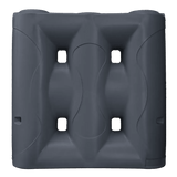 17563 - Tanks - Superslim Poly Rainwater Tank 2,000L - Metal Grey - Austral Ag