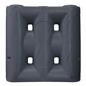 17563 - Tanks - Superslim Poly Rainwater Tank 2,000L - Metal Grey - Austral Ag