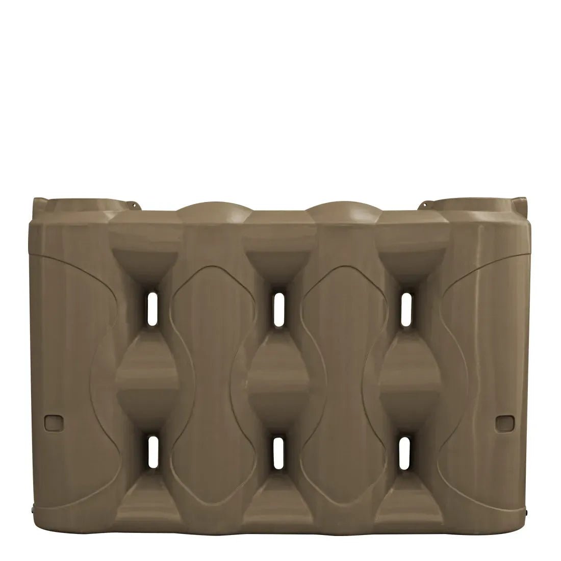 17623 - Tanks - Superslim Poly Rainwater Tank 3,000L - Autumn Brown - Austral Ag