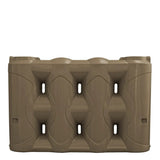 17623 - Tanks - Superslim Poly Rainwater Tank 3,000L - Autumn Brown - Austral Ag