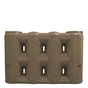 17623 - Tanks - Superslim Poly Rainwater Tank 3,000L - Autumn Brown - Austral Ag