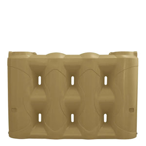 17646 - Tanks - Superslim Poly Rainwater Tank 3,000L - Wheat - Austral Ag