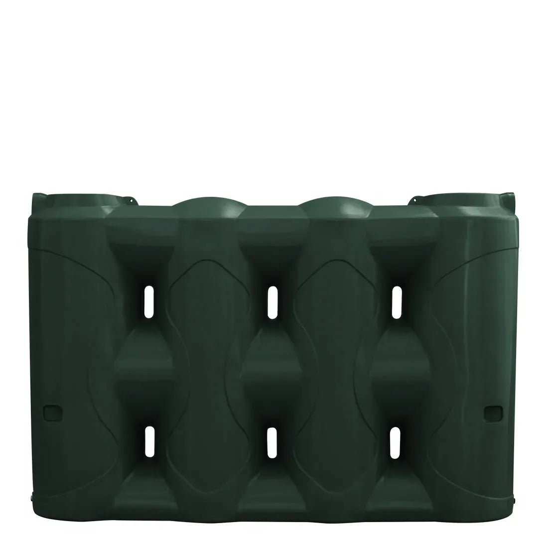17633 - Tanks - Superslim Poly Rainwater Tank 3,000L - Heritage Green - Austral Ag