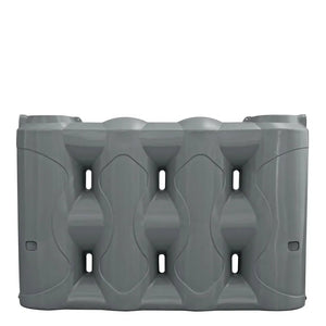 17624 - Tanks - Superslim Poly Rainwater Tank 3,000L - Armour Grey - Austral Ag