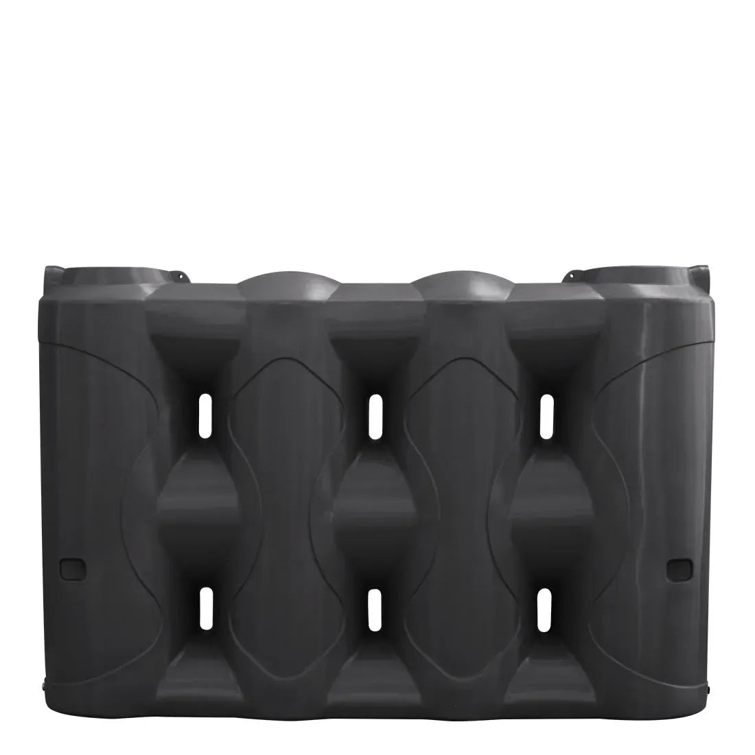 17628 - Tanks - Superslim Poly Rainwater Tank 3,000L - Dark Grey - Austral Ag