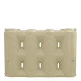 17642 - Tanks - Superslim Poly Rainwater Tank 3,000L - Smooth Cream - Austral Ag
