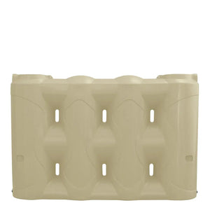 17642 - Tanks - Superslim Poly Rainwater Tank 3,000L - Smooth Cream - Austral Ag