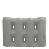 17632 - Tanks - Superslim Poly Rainwater Tank 3,000L - Gull Grey - Austral Ag
