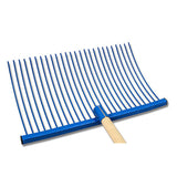 13629 - Hardware - Supreme Jumbo Stable Fork - Blue - Austral Ag