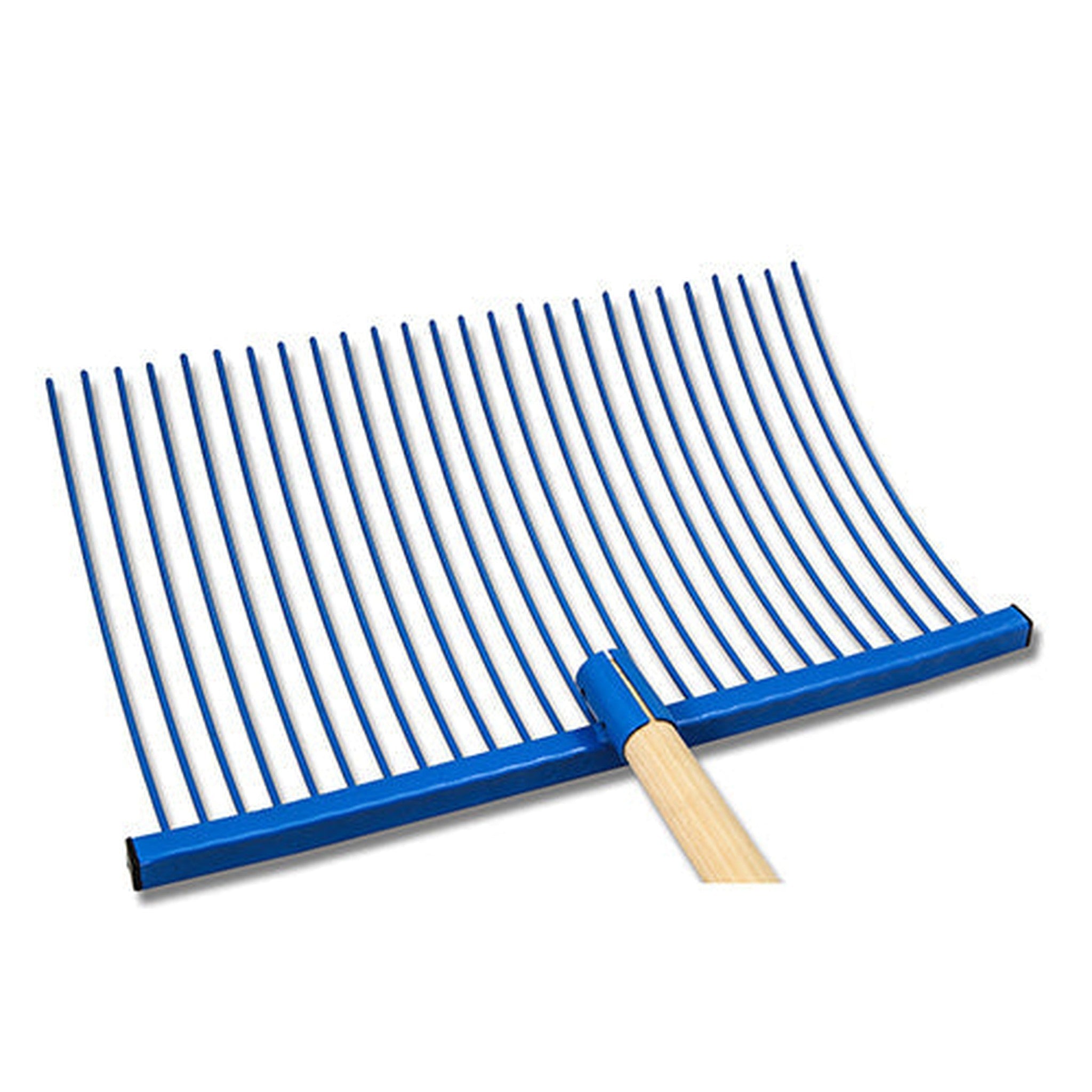 13629 - Hardware - Supreme Jumbo Stable Fork - Blue - Austral Ag