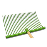 13633 - Hardware - Supreme Jumbo Stable Fork - Green - Austral Ag
