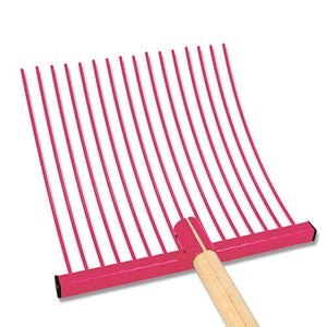 13626 - Hardware - Supreme Narrow Stable Fork - Pink - Austral Ag