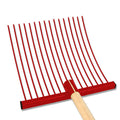 13622 - Hardware - Supreme Narrow Stable Fork - Red - Austral Ag