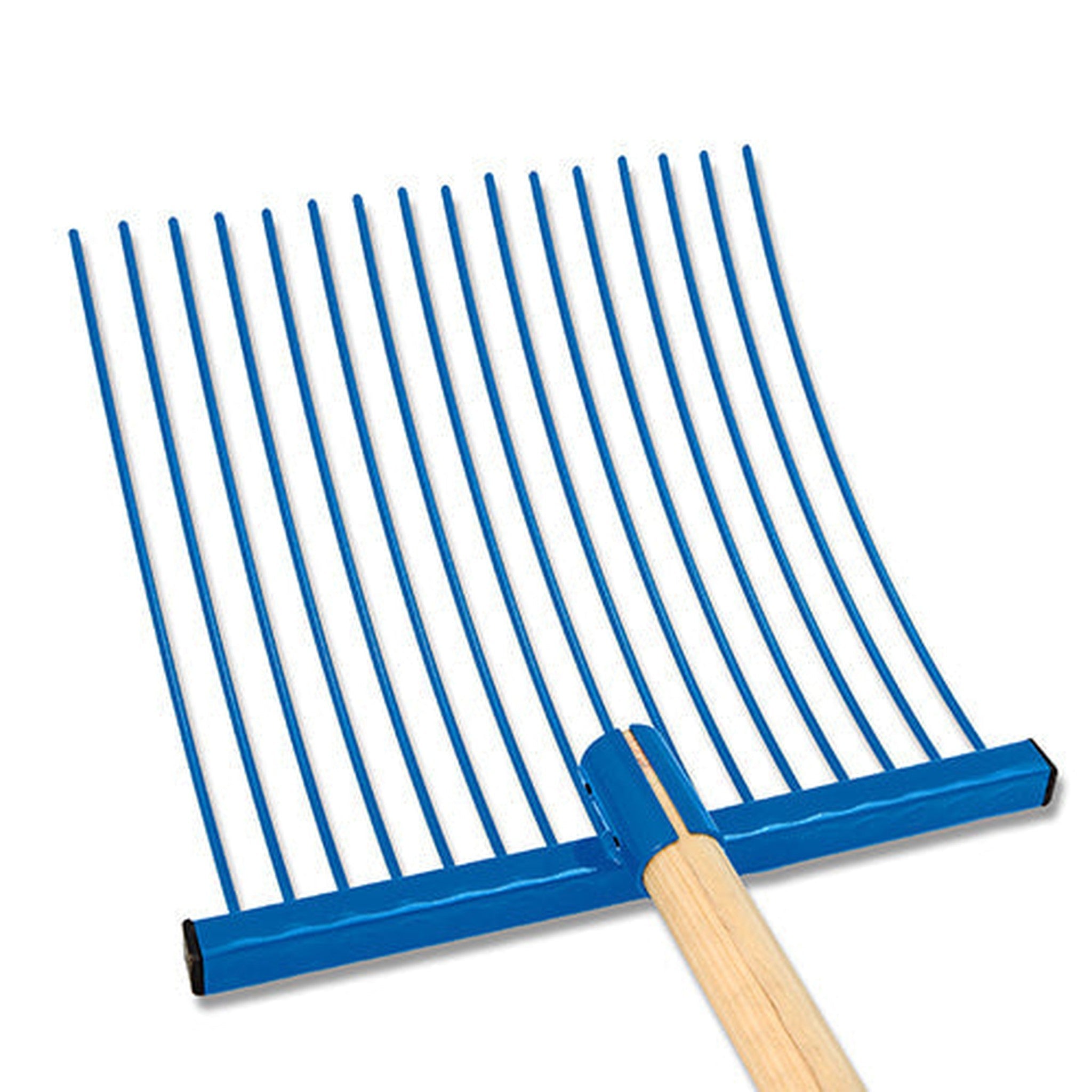 13623 - Hardware - Supreme Narrow Stable Fork - Blue - Austral Ag