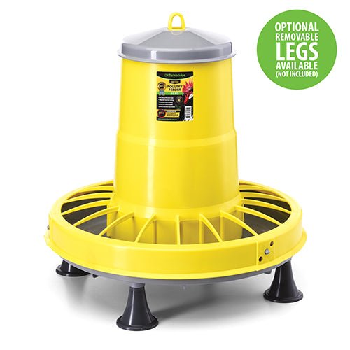14559 - Animal Accessories - Supreme Poultry Feeder with Cover - 15kg - Austral Ag