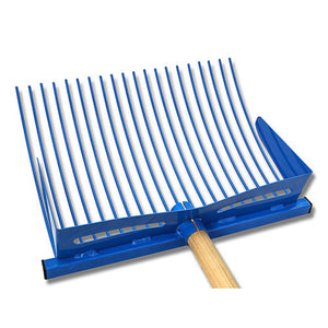 13635 - Hardware - Supreme Shovel Rake - Blue - Austral Ag