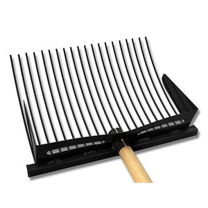 13636 - Hardware - Supreme Shovel Rake - Black - Austral Ag
