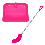 13614 - Hardware - Supreme Shovel Stable Fork Plastic - Pink - Austral Ag