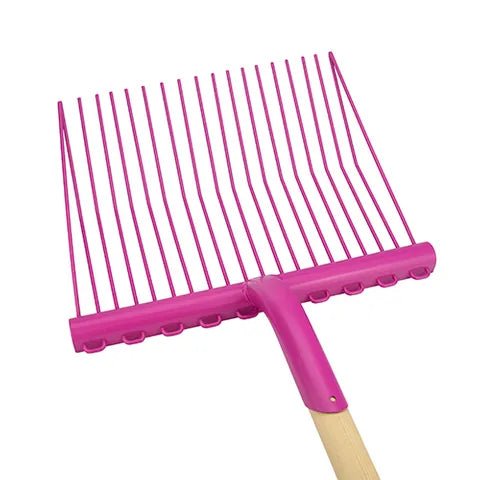 13617 - Hardware - Supreme Stable Fork Metal - Pink - Austral Ag