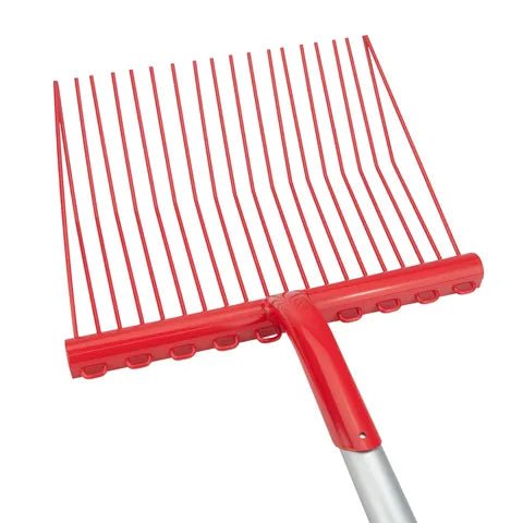 15389 - Hardware - Supreme Stable Fork Metal Aluminium Handle - Red - Austral Ag