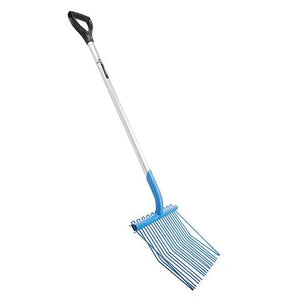 15384 - Hardware - Supreme Stable Fork Metal Aluminium Handle - Blue - Austral Ag