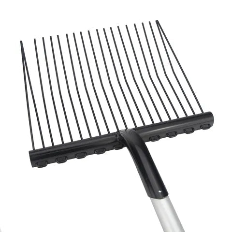15383 - Hardware - Supreme Stable Fork Metal Aluminium Handle - Black - Austral Ag