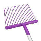15388 - Hardware - Supreme Stable Fork Metal Aluminium Handle - Purple - Austral Ag