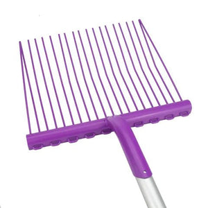 15388 - Hardware - Supreme Stable Fork Metal Aluminium Handle - Purple - Austral Ag