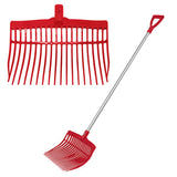 13603 - Hardware - Supreme Stable Fork Plastic - Red - Austral Ag