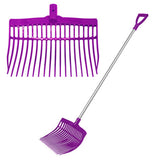 13601 - Hardware - Supreme Stable Fork Plastic - Purple - Austral Ag