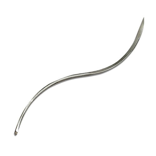 14872 - Animal Health - Surgical Needle Serpentine - 102mm (1 Pk) - Austral Ag