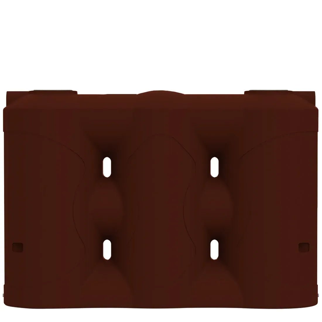 17706 - Tanks - Tall Slimline Poly Rainwater Tank 5,000L - Heritage Red - Austral Ag