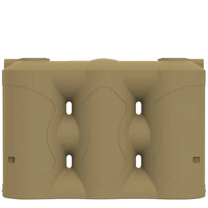 17701 - Tanks - Tall Slimline Poly Rainwater Tank 5,000L - Desert Haze - Austral Ag