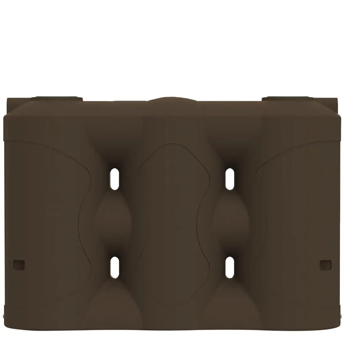 17695 - Tanks - Tall Slimline Poly Rainwater Tank 5,000L - Autumn Brown - Austral Ag