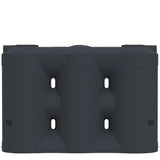 17707 - Tanks - Tall Slimline Poly Rainwater Tank 5,000L - Metal Grey - Austral Ag