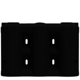 17699 - Tanks - Tall Slimline Poly Rainwater Tank 5,000L - Black - Austral Ag