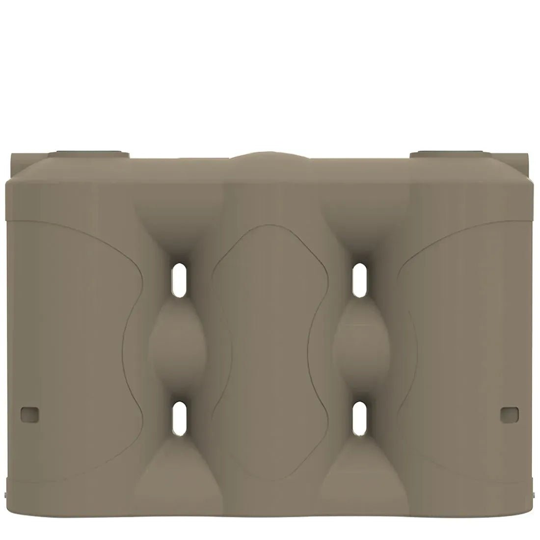 17697 - Tanks - Tall Slimline Poly Rainwater Tank 5,000L - Beige - Austral Ag