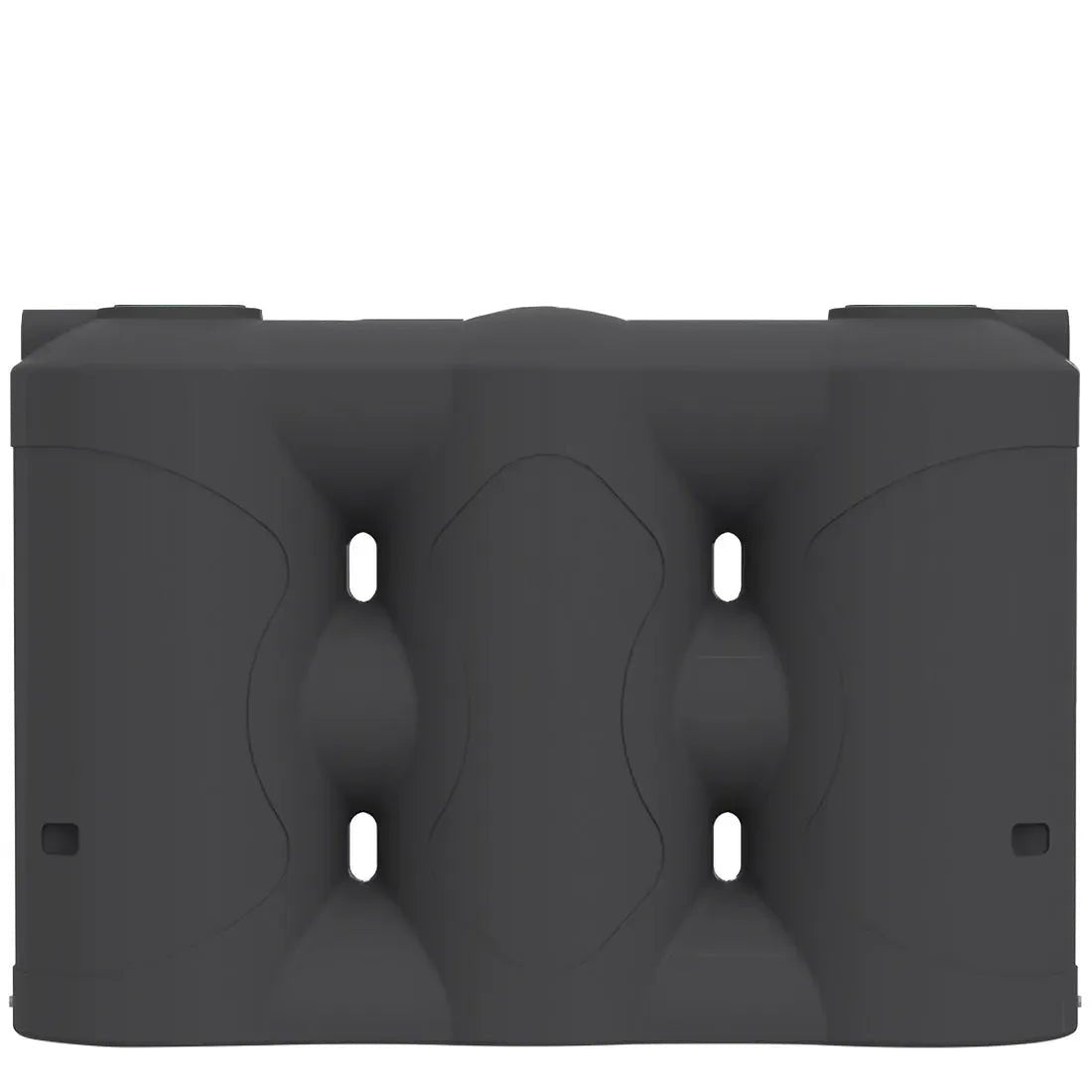 17700 - Tanks - Tall Slimline Poly Rainwater Tank 5,000L - Dark Grey - Austral Ag