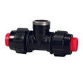 10983 - Fittings - Tee Rural FThread 1 1/ - 2" - Austral Ag