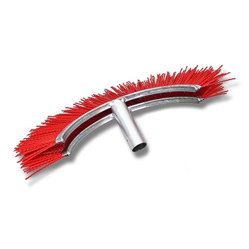 Trough Broom Double Row - Round - Hardware - Austral Ag