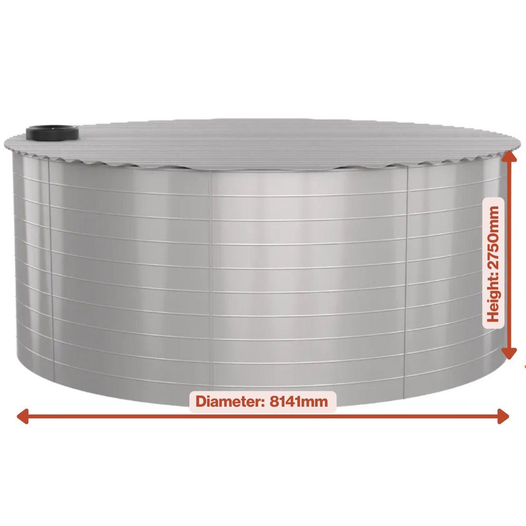 16017 - Tanks - Ultra Tough Series Tank - 143,146L - 8.141M x 2.75M - Austral Ag