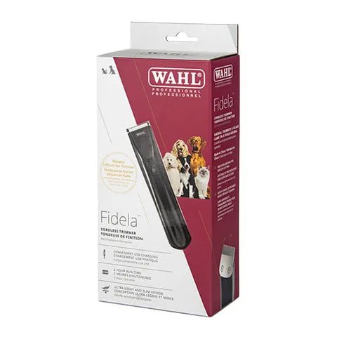 13257 - Animal Accessories - Wahl Fidela Cordless Pet Hair Trimmer - Austral Ag