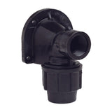11138 - Fittings - Wall Plate Elbow Metric x - 25mm - Austral Ag