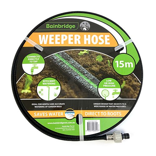 13358 - Hardware - Weeper Drip Hose 15m - Austral Ag